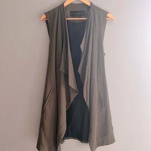 Zara sleeveless trench